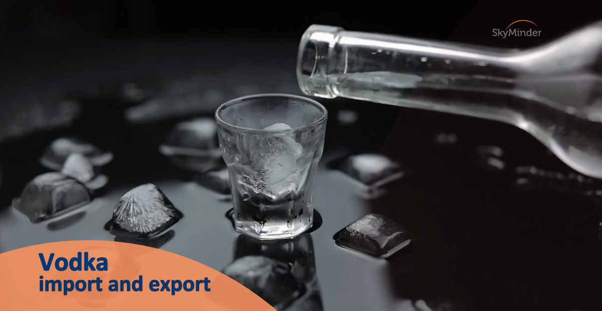 Vodka: import and export